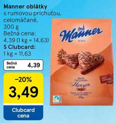 Manner oblátky, 300 g