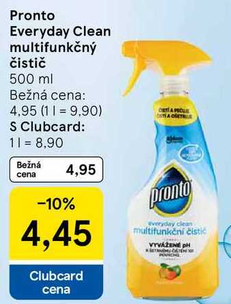 Pronto Everyday Clean multifunkčný čistič, 500 ml 