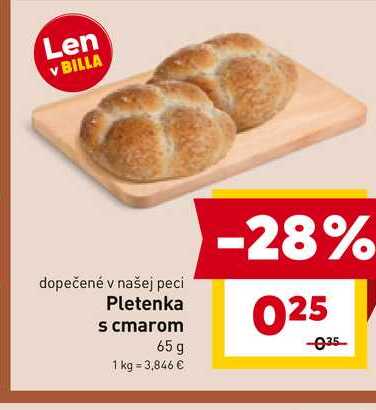 Pletenka s cmarom 65 g