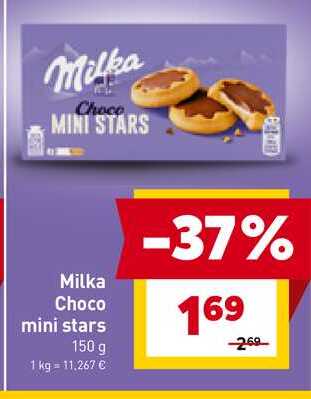 Milka Choco mini stars 150 g