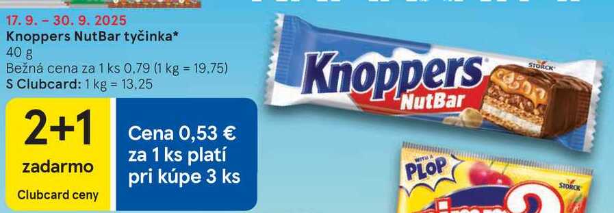 Knoppers NutBar tyčinka, 40 g