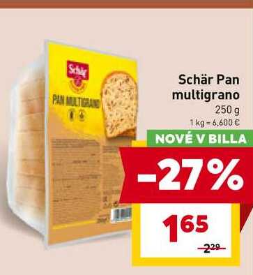 Schär Pan multigrano 250 g 