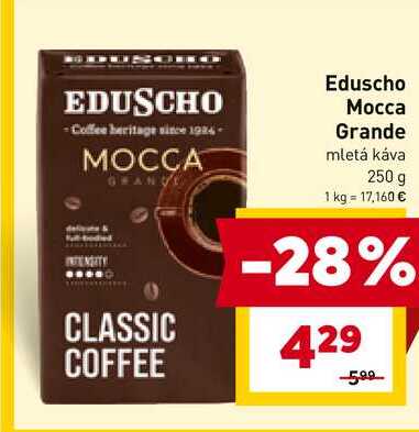 Eduscho Mocca Grande mletá káva 250 g