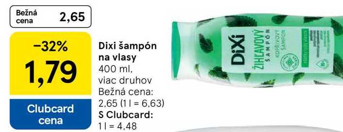 Dixi šampón na vlasy, 400 ml