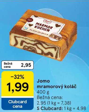 Jomo mramorový koláč, 400 g 