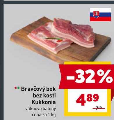 Bravčový bok bez kosti 1kg