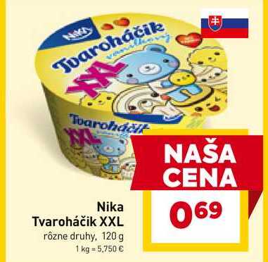 Nika Tvaroháčik 120 g