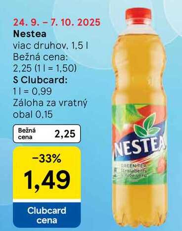 Nestea, 1,5 l