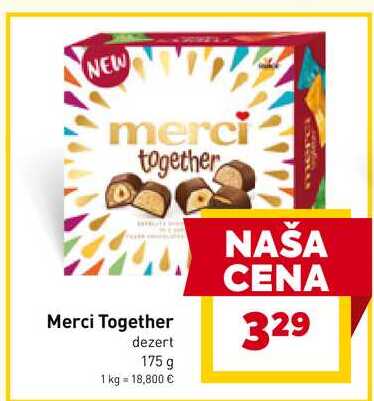 Merci Together dezert 175 g 