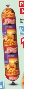 Propesko Saláma pre psy