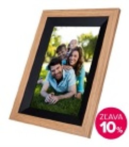 Elektronický fotorámček Rollei Smart Frame WiFi 105 hnedý
