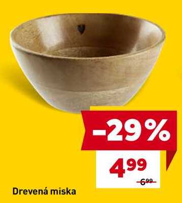 Drevená miska 