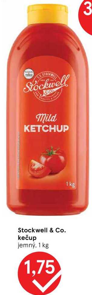Stockwell & Co. kečup, 1 kg 