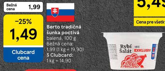 Ryba Žilina Preto exklusiv rybí šalát, 140 g