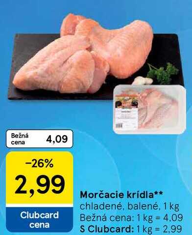 Morčacie krídla, 1 kg 