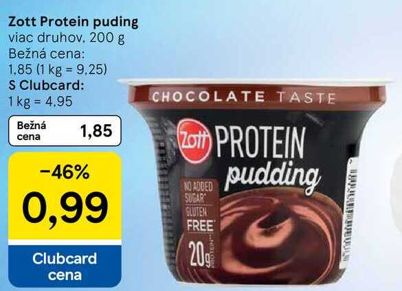 Zott Protein puding, 200 g 