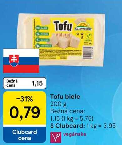 Tofu biele, 200 g