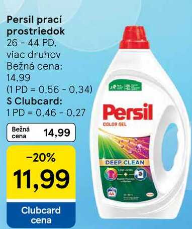 Persil prací prostriedok, 26-44 PD