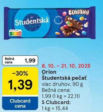 Orion Študentská pečať, 90 g
