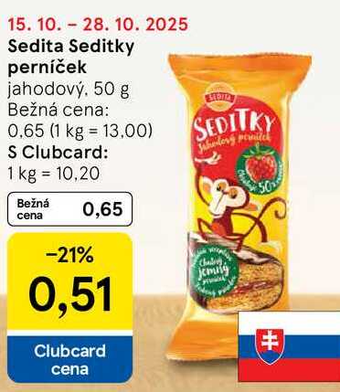 Sedita Seditky perníček, 50 g 