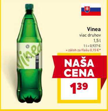 Vinea viac druhov 1,5l