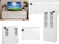 Komodová séria KASSIOPI a vitríny KASSIOPI - 5