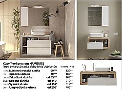 Kúpeľňový program HAMBURG - Vysoká skriňa