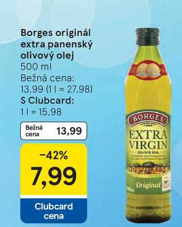 Borges originál extra panenský olivový olej 500 ml 