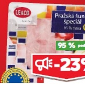 LE & CO Pražská šunka