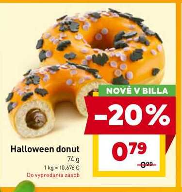 Halloween donut 74 g 