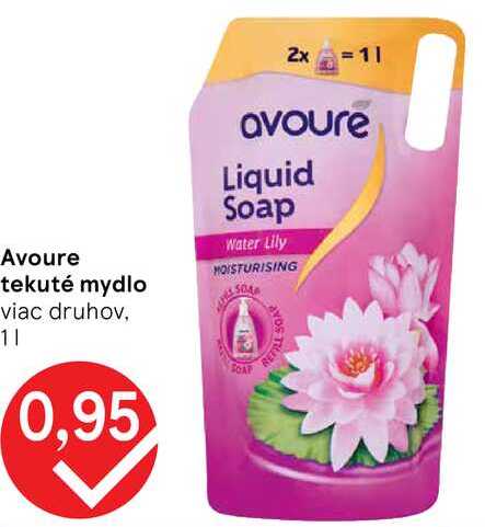 Avoure tekuté mydlo, 1 l