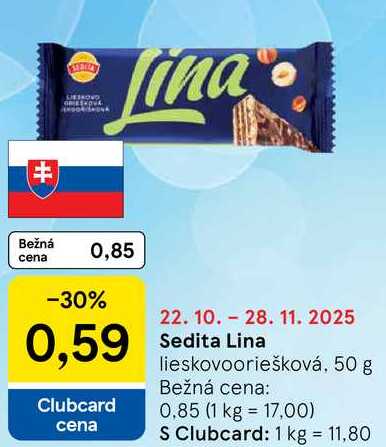 Sedita Lina, 50 g 