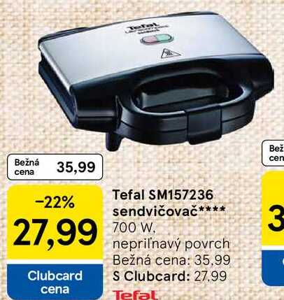Tefal SM157236 sendvičovač