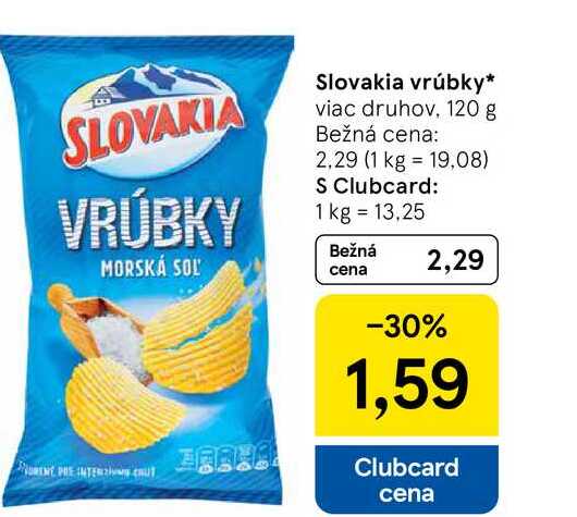 Slovakia Vrúbky 120 g