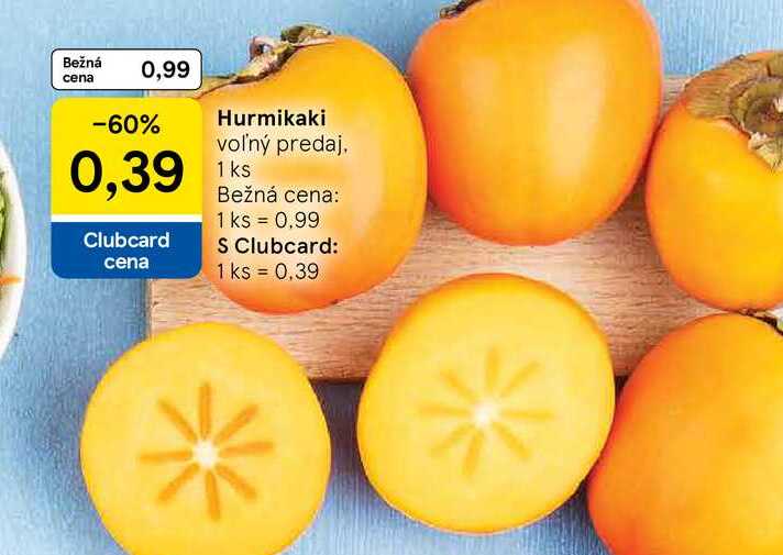 Hurmikaki voľný predaj 1 ks