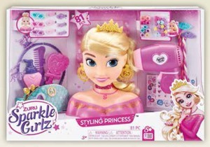 Sparkle Girlz Princess Deluxe česacia hlava***