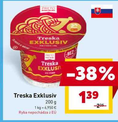 Treska Exklusiv 200 g