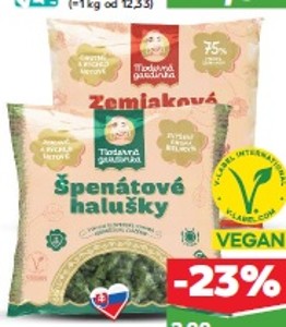 Moderná gazdinka halušky