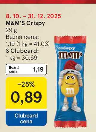 M&M'S Crispy 29 g