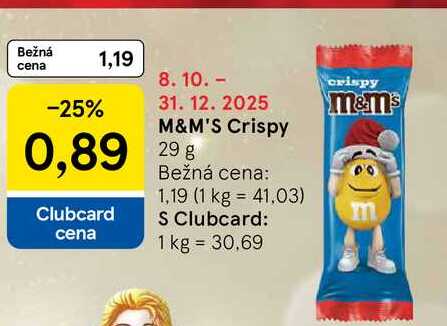 M&M'S Crispy 29g