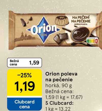 Orion poleva na pečenie horká, 90 g 