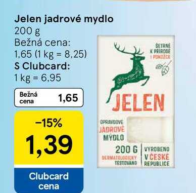 Jelen jadrové mydlo 200 g 