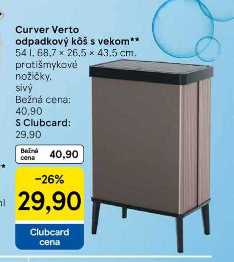 Curver Verto odpadkový kôš s vekom