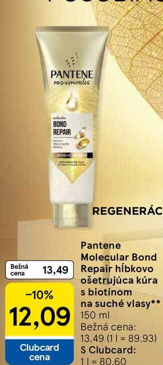 Pantene Molecular Bond Repair hĺbkovo ošetrujúca kúra