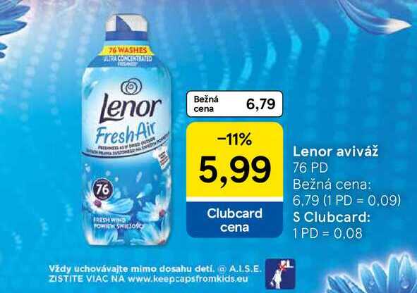 Lenor aviváž 76 PD