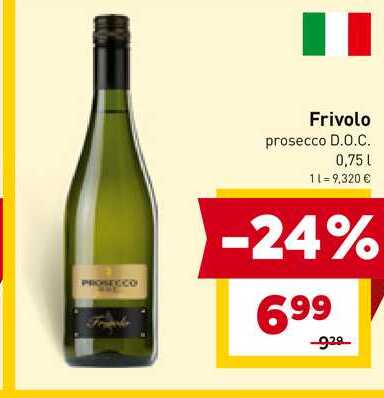 Frivolo prosecco D.O.C. 0,75l