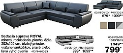 Sedacia súprava ROYAL
