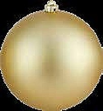 VIANOČNÁ OZDOBA PLASTOVÁ GUĽA XXL