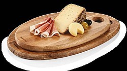 Servírovacia a krájacia doska oválna FEELWOOD