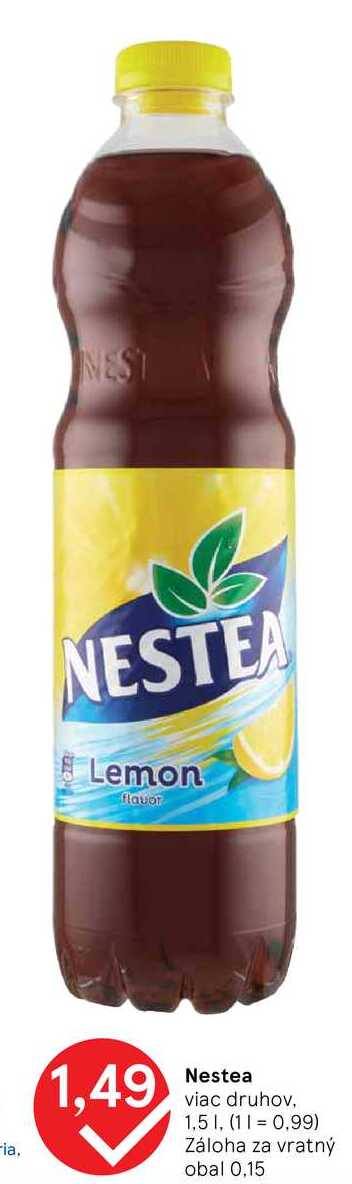 Nestea viac druhov, 1.5l